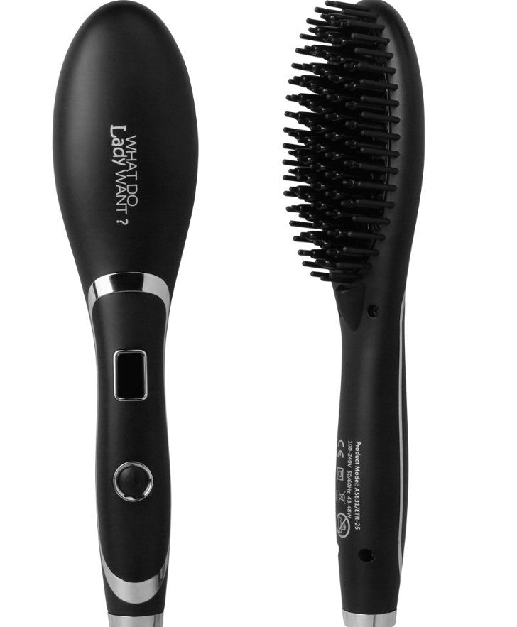 Ceramic Hair Straightening Brush Ceramic Hair Straightening Brush